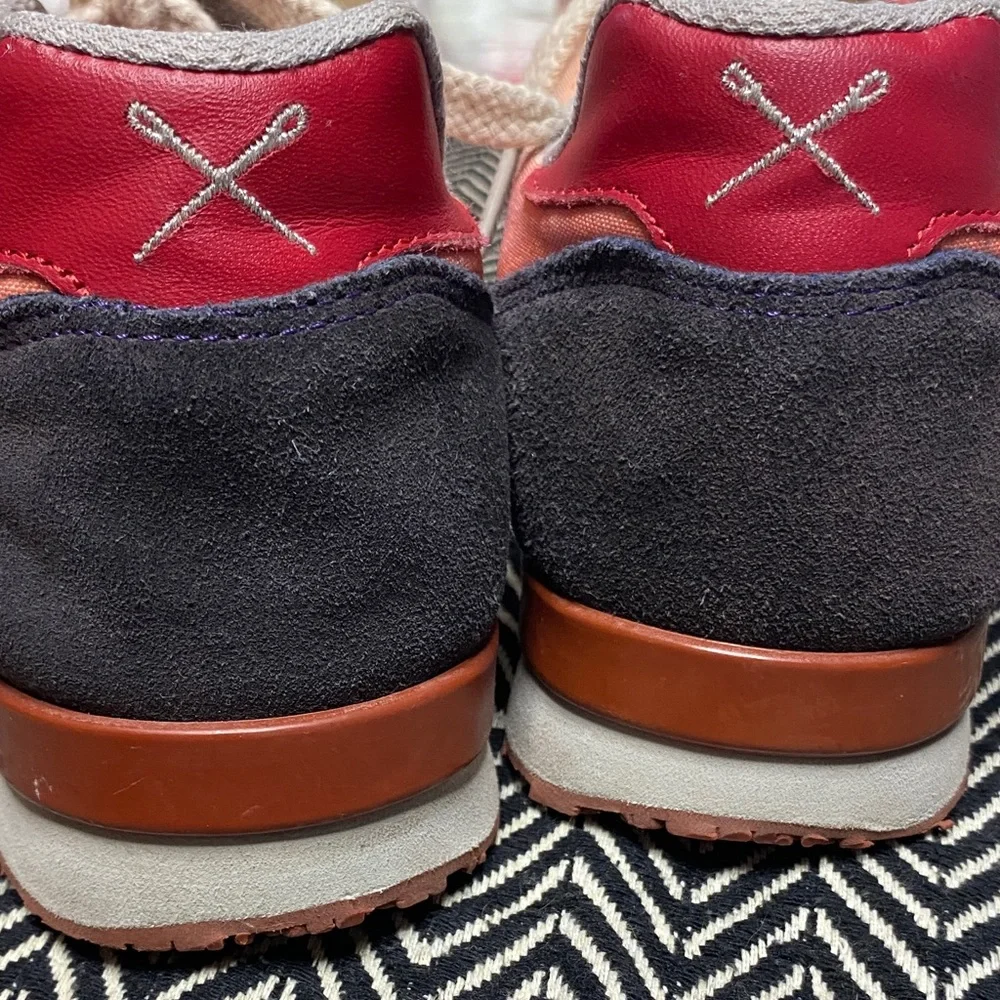 Inkkas Pink and Orange Sneakers - Picture 8 of 12